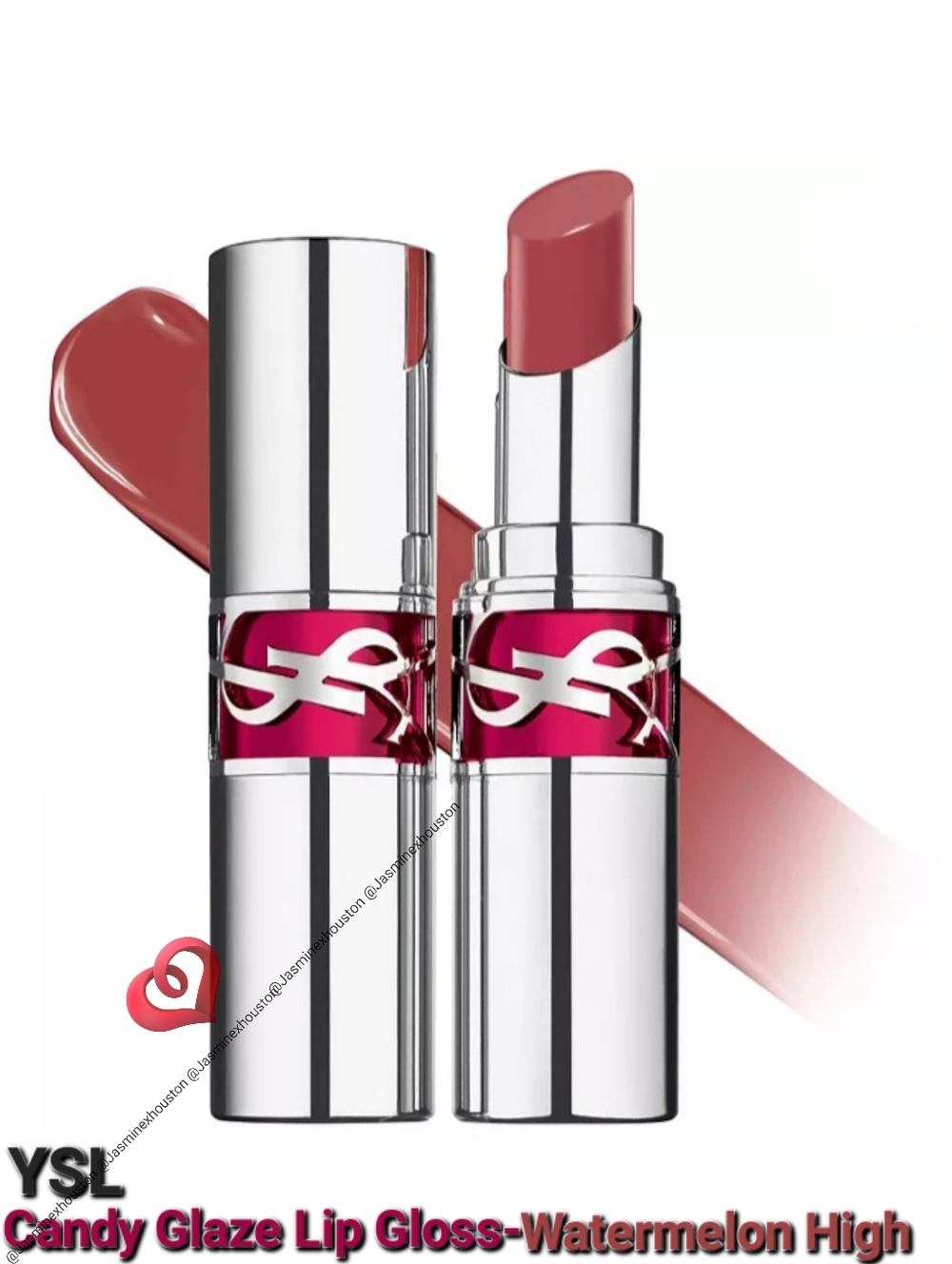 YSL YVES SAINT LAURENT Loveshine Candy Glaze Lip Gloss Stick 16 Watermelon High